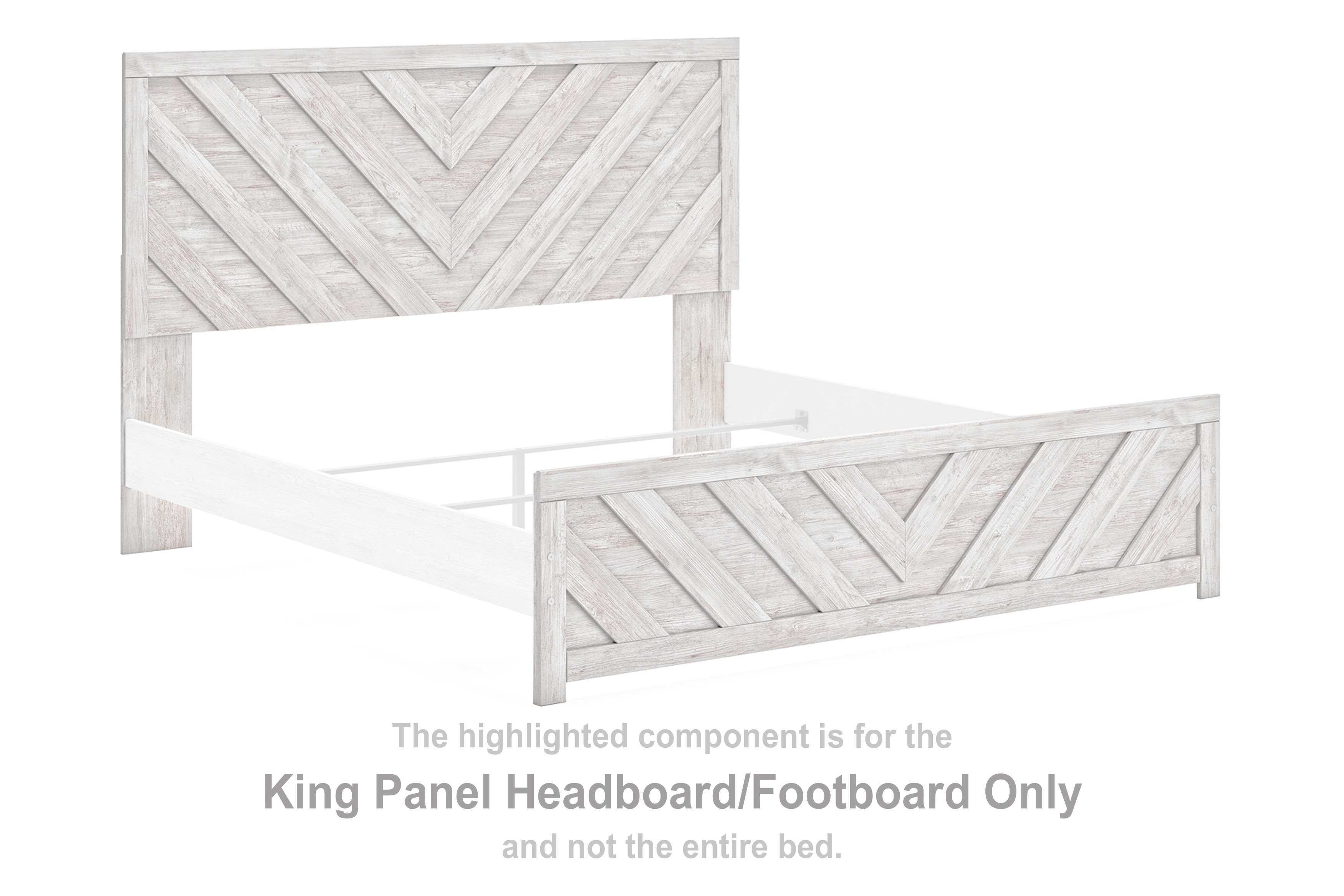 Ashley Cayboni Cayboni King Panel Headboard/Footboard B3788