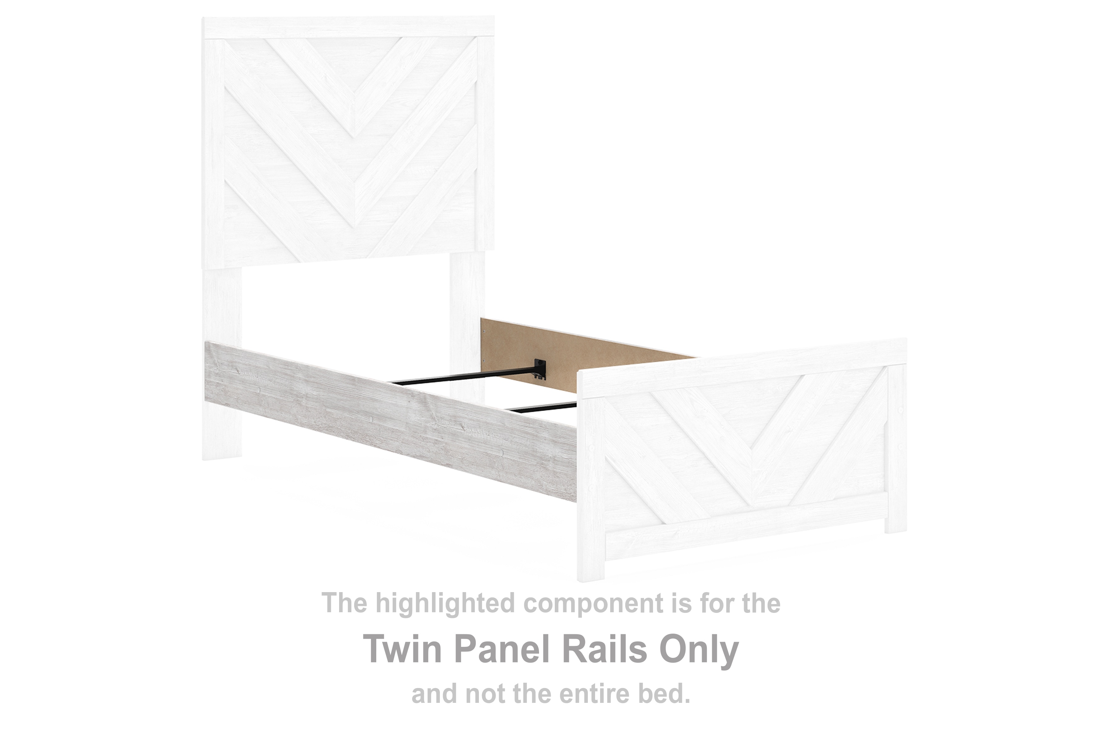 Ashley Cayboni Cayboni Twin Panel Rails B3788-83 - Portland, OR | Key