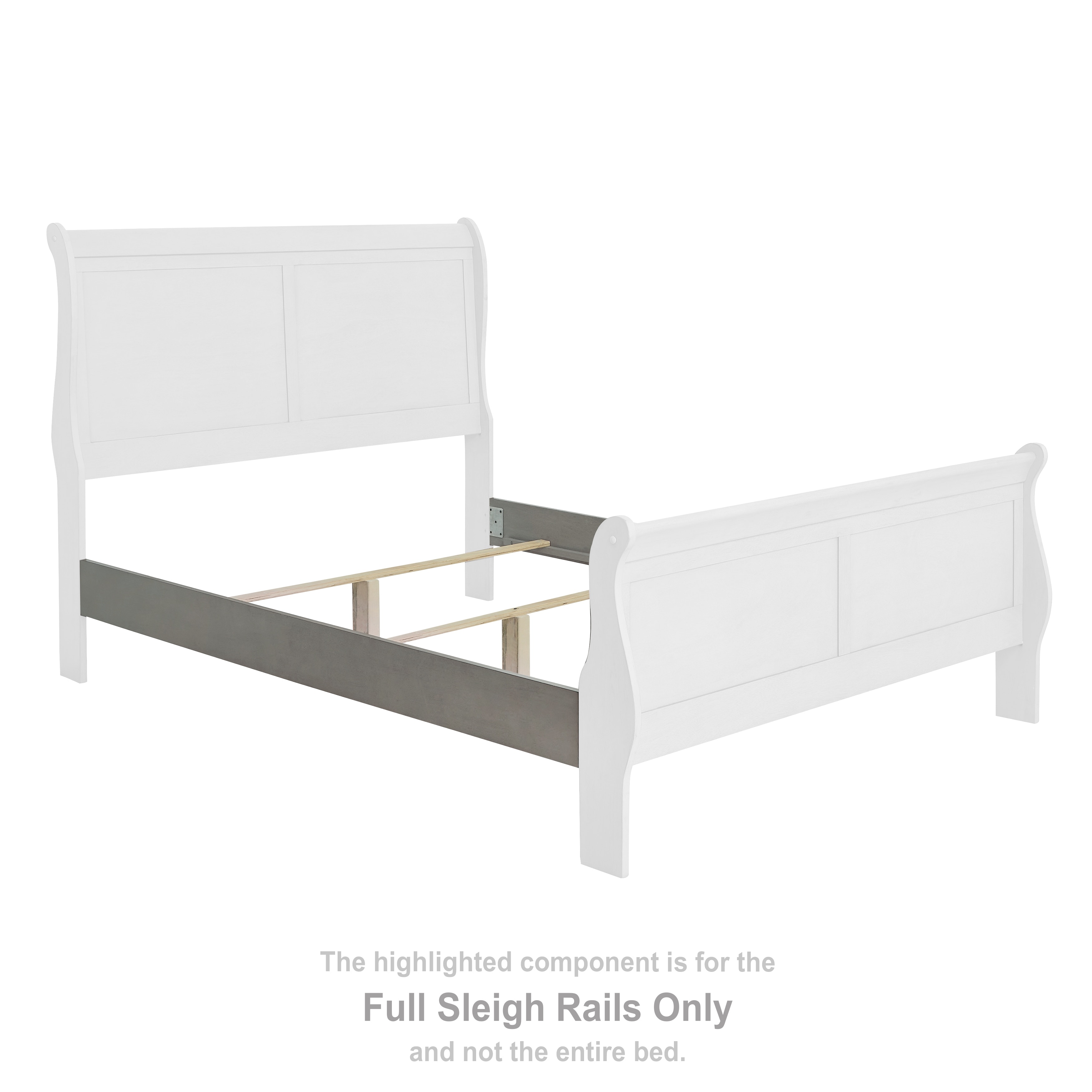 ashley bed rails