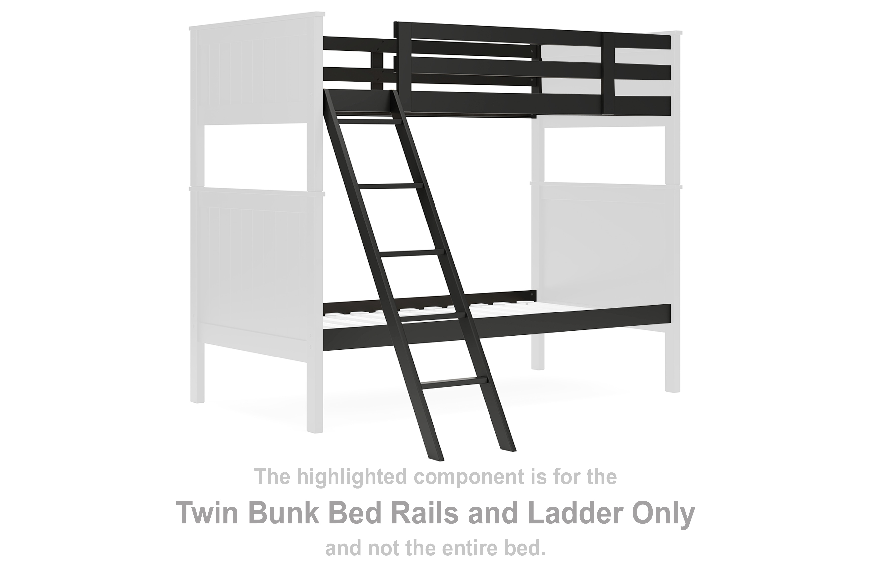 Bunk bed rails and ladder online