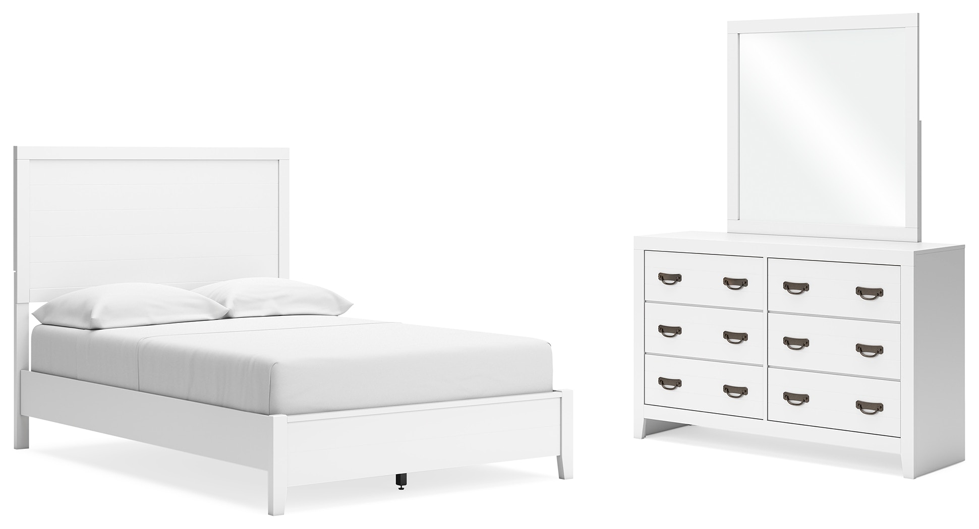 Signature Design By Ashley Bedroom Binterglen Full Panel Bed, Dresser ...