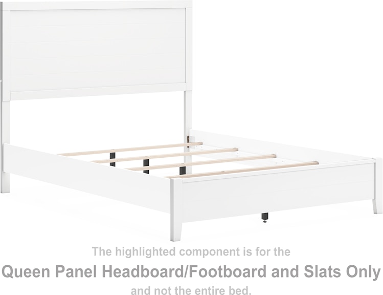Signature Design by Ashley Binterglen Queen Panel Headboard/Footboard and Slats B427-81