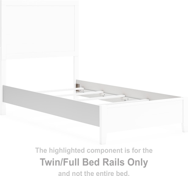 Signature Design by Ashley Binterglen Twin/Full Bed Rails at Woodstock Furniture & Mattress Outlet