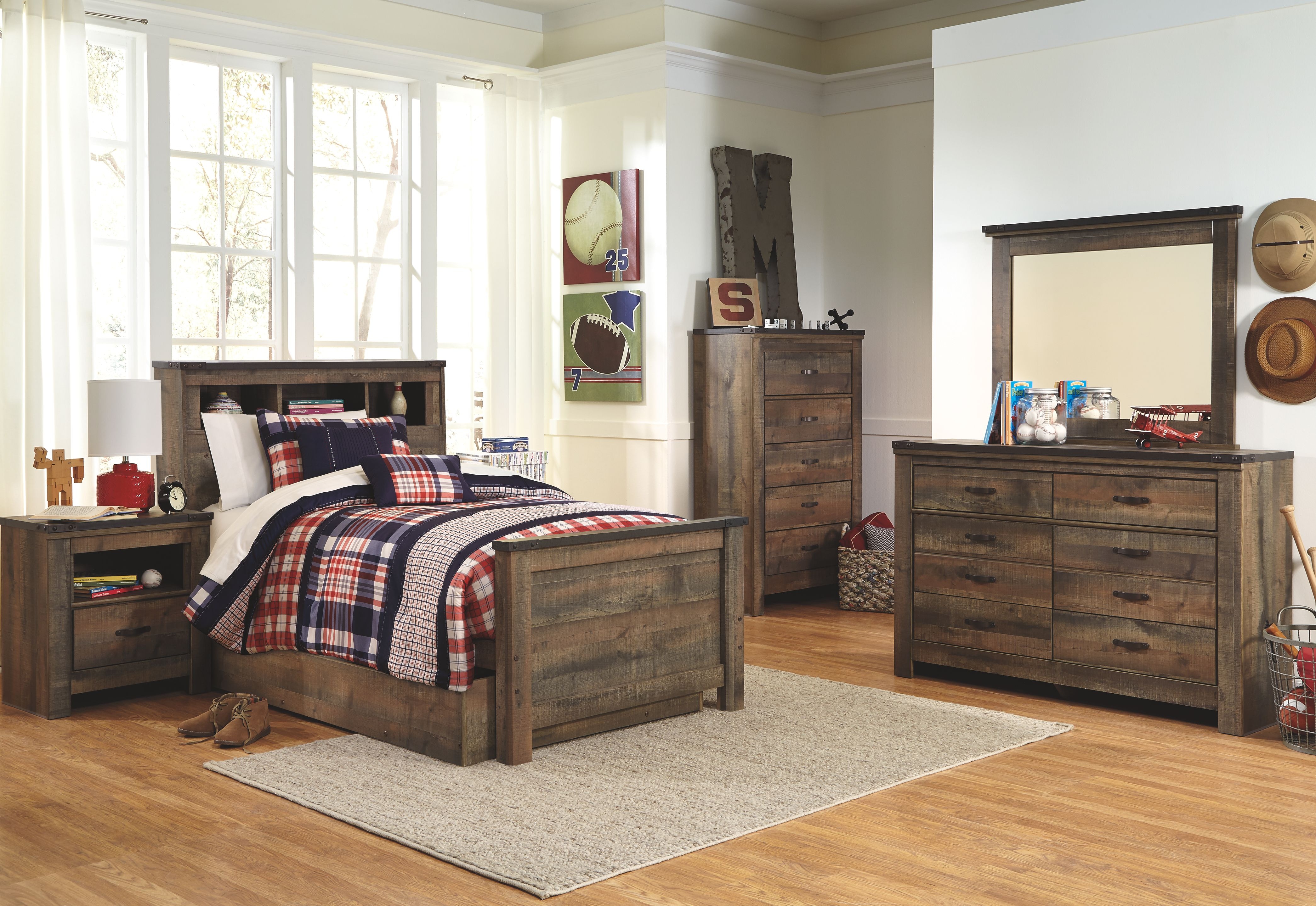 Ashley twin shop bed