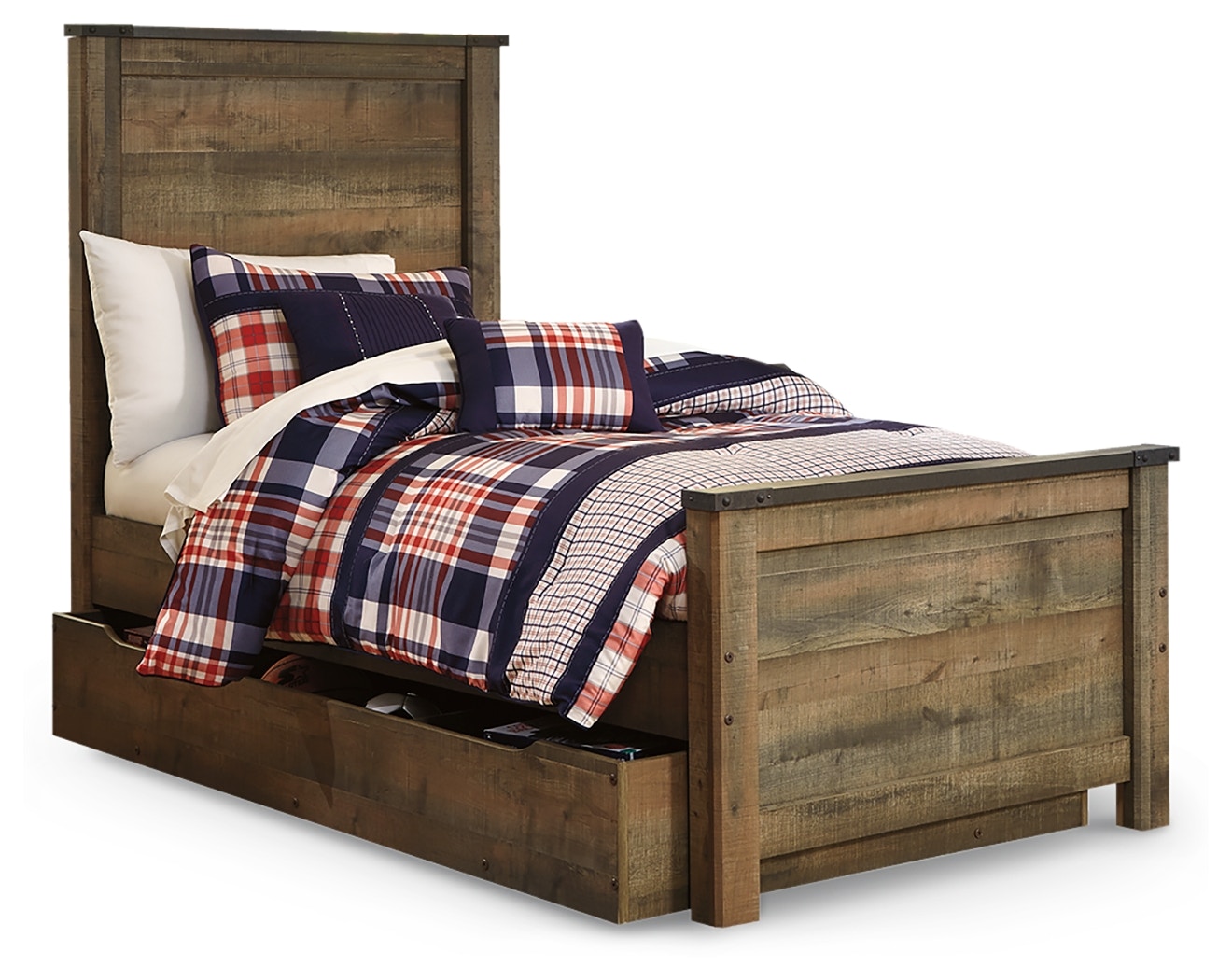 Ashley furniture shop full trundle bed