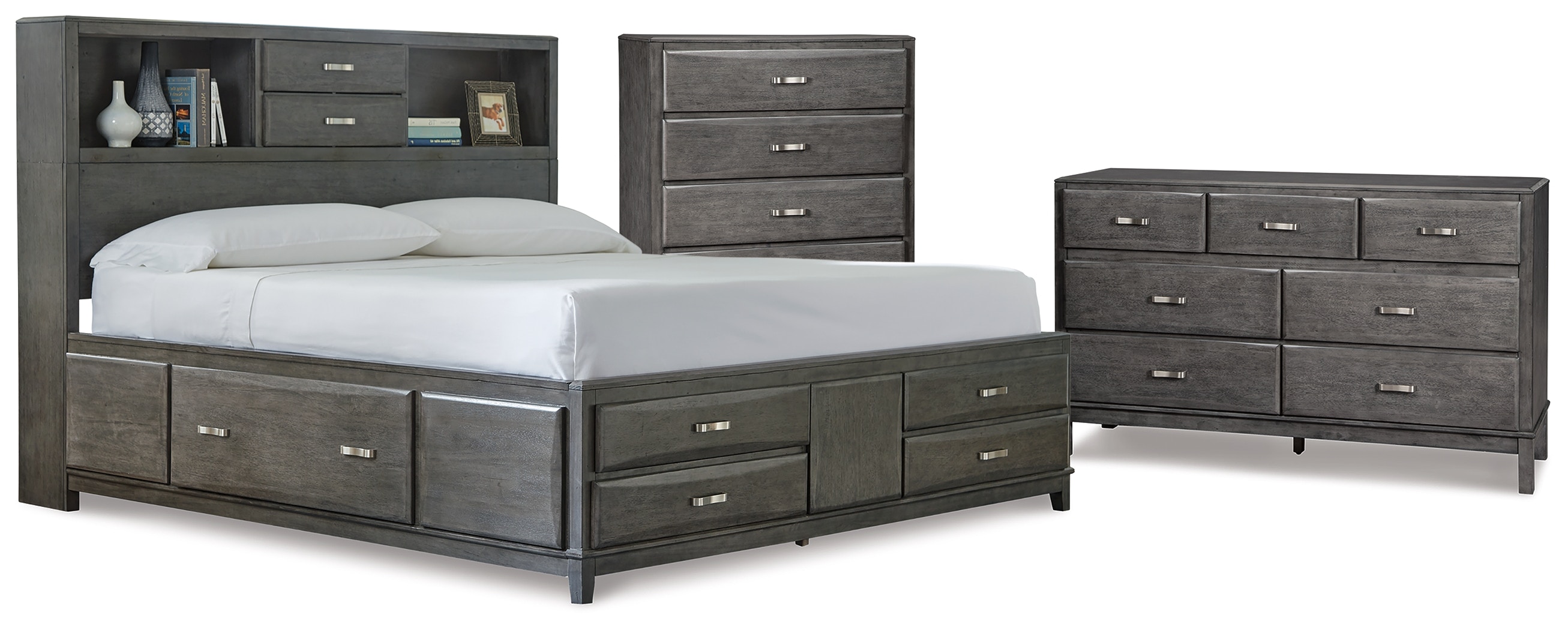 Caitbrook queen online storage bed