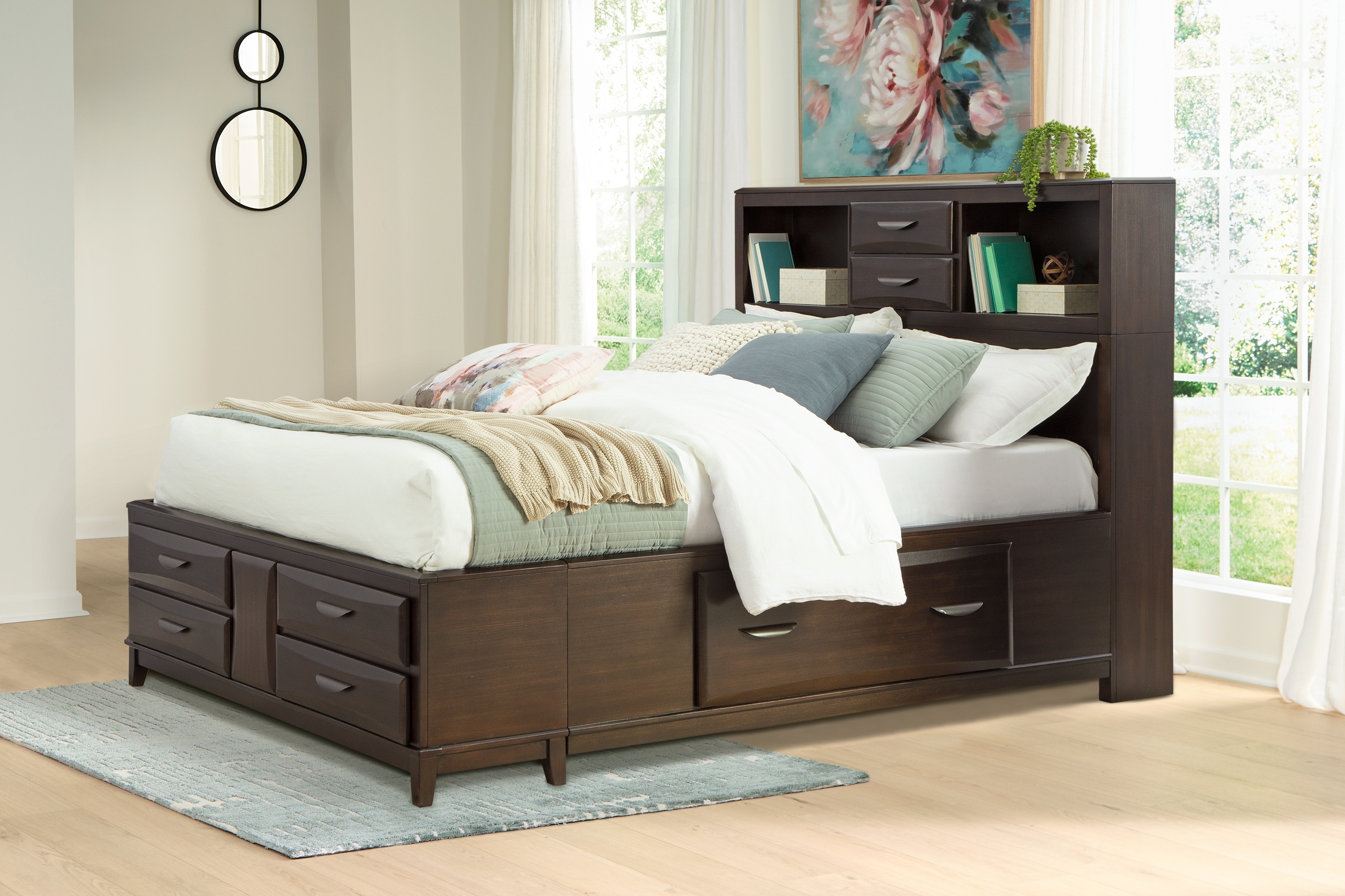 Signature Design by Ashley Bedroom Vanmore Full Storage Bed B479B4