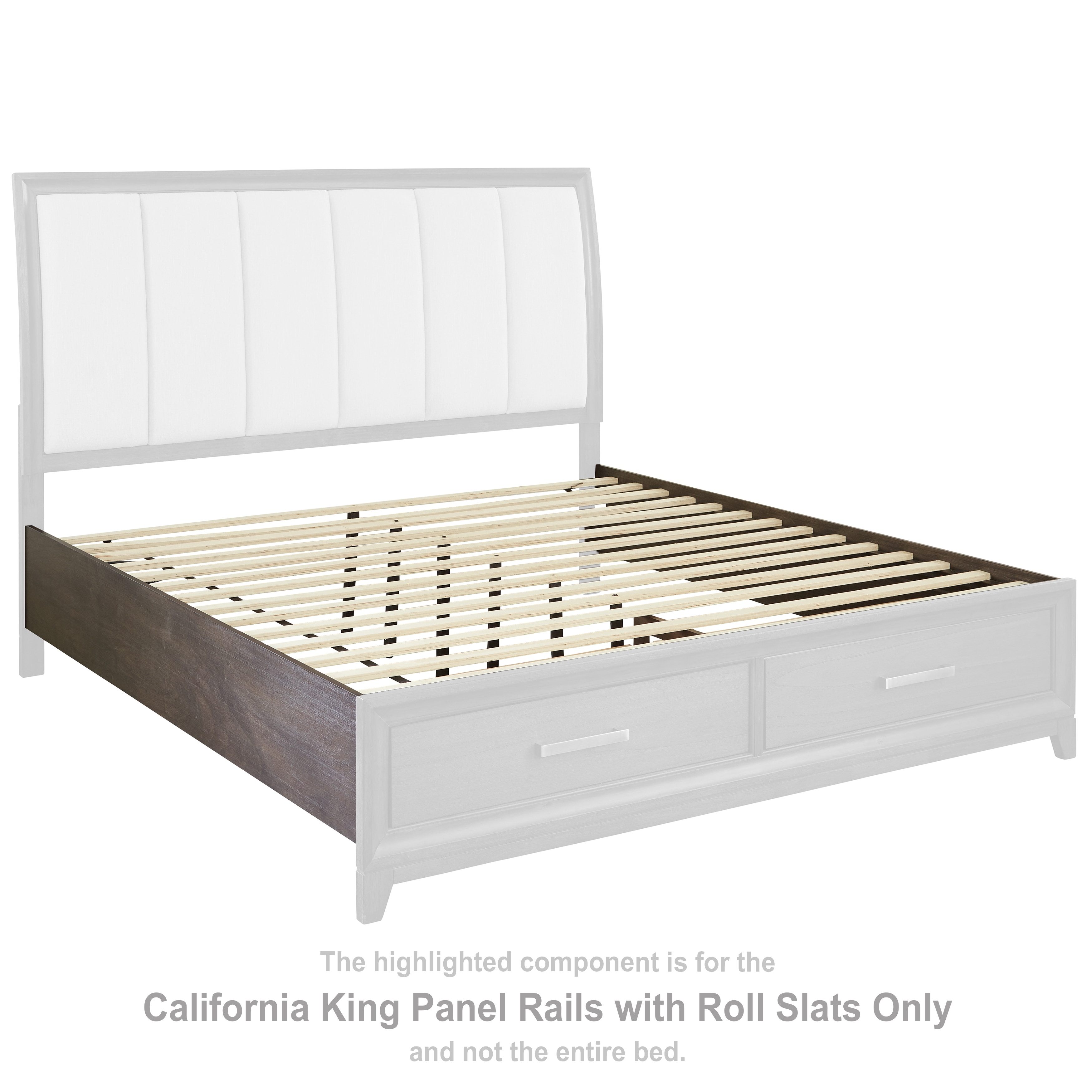 Slats for california on sale king bed