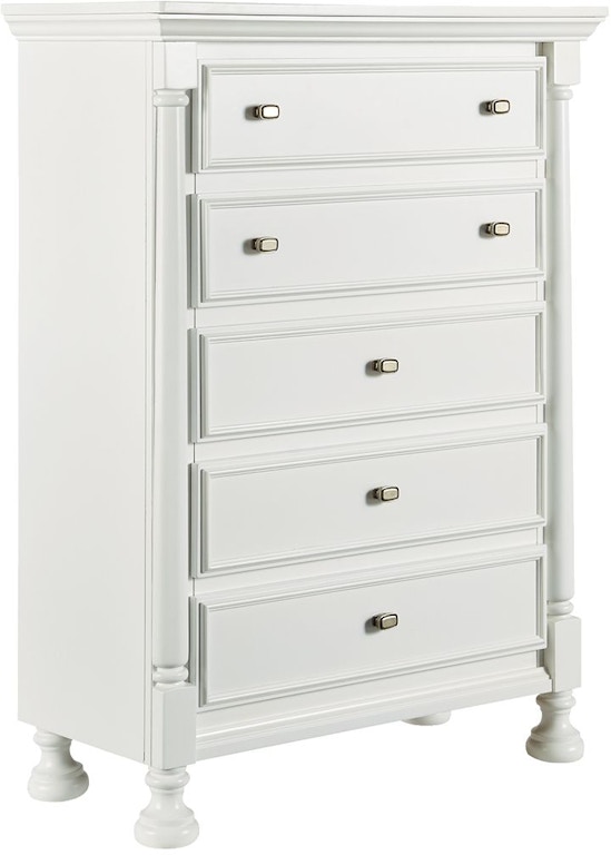 Signature Design By Ashley Bedroom Kaslyn Chest Of Drawers B502 45