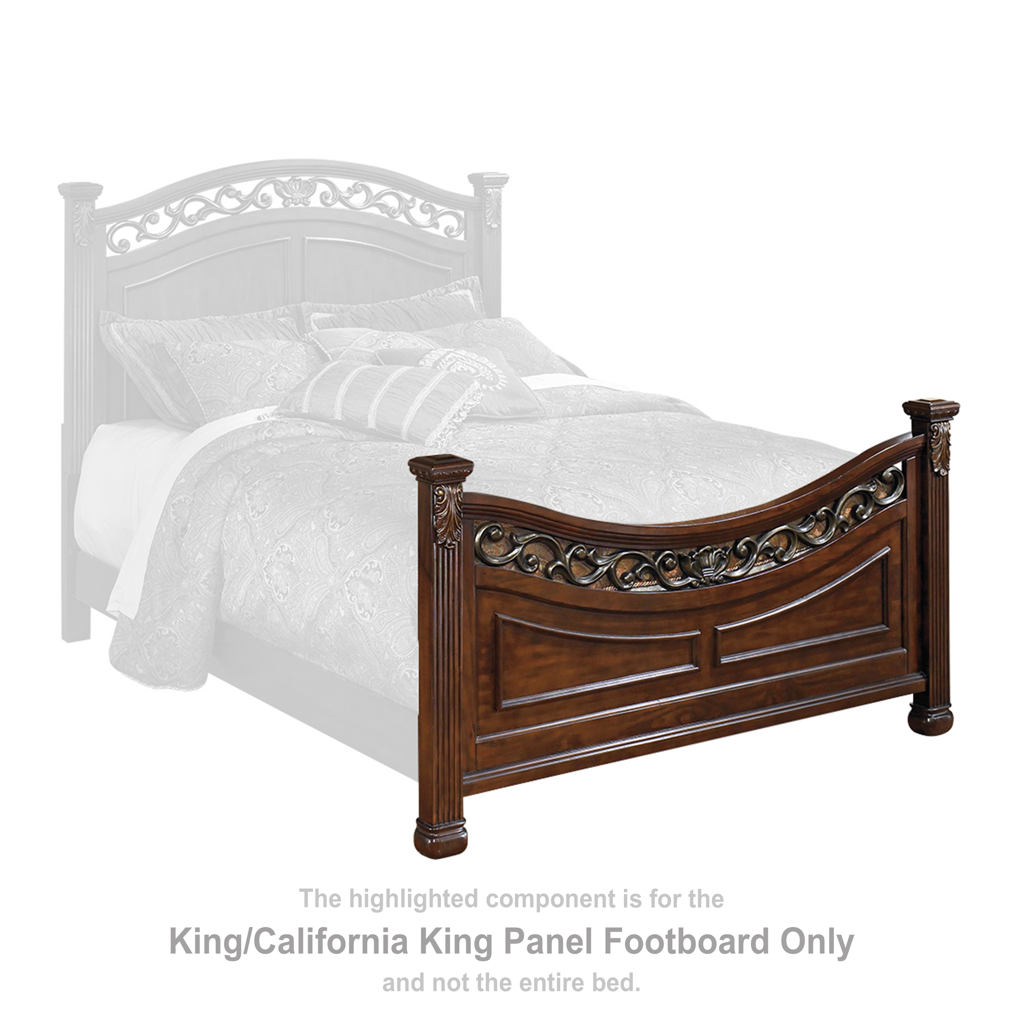 Signature Design By Ashley Bedroom Leahlyn King/California King Panel ...