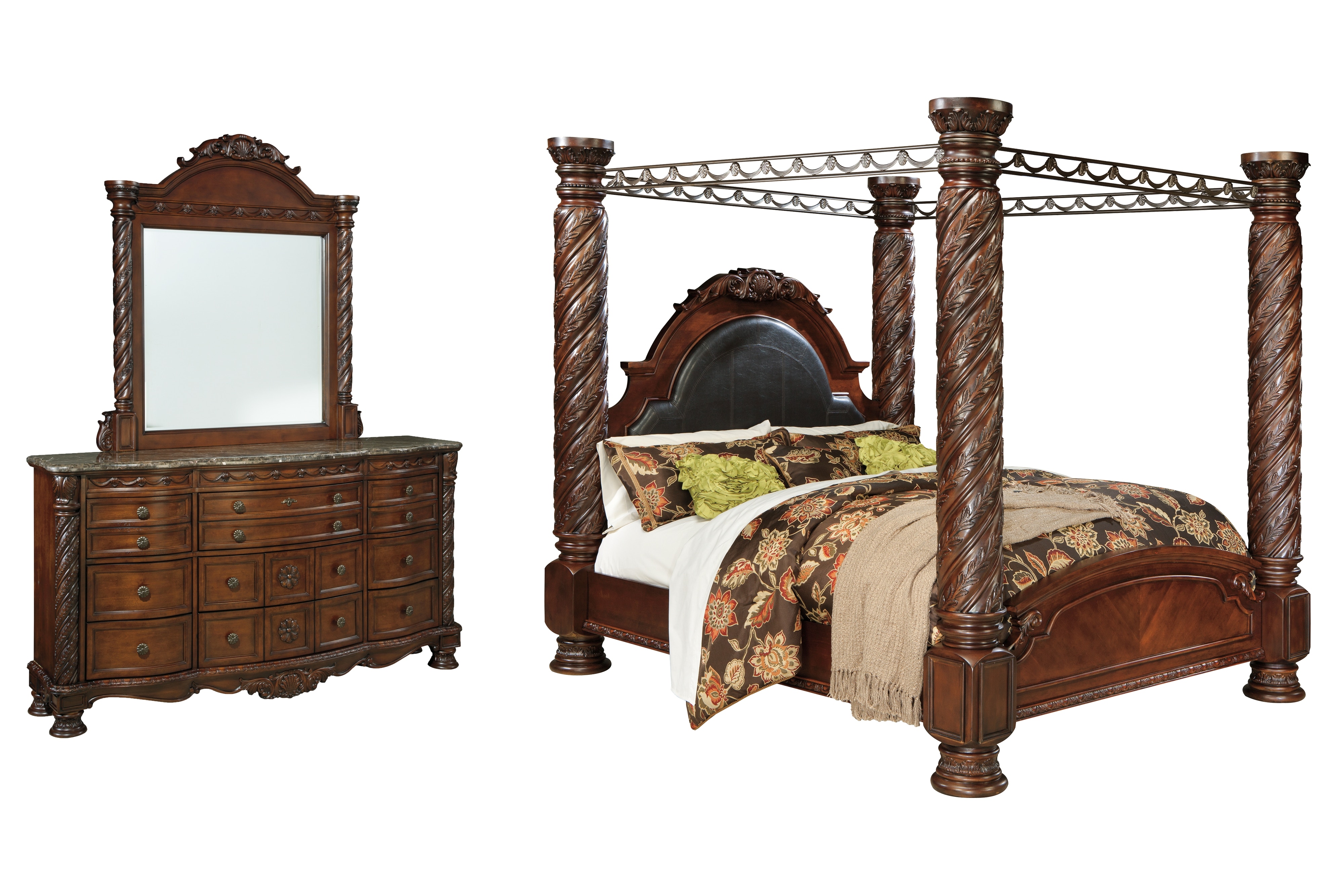 North shore store bedroom set