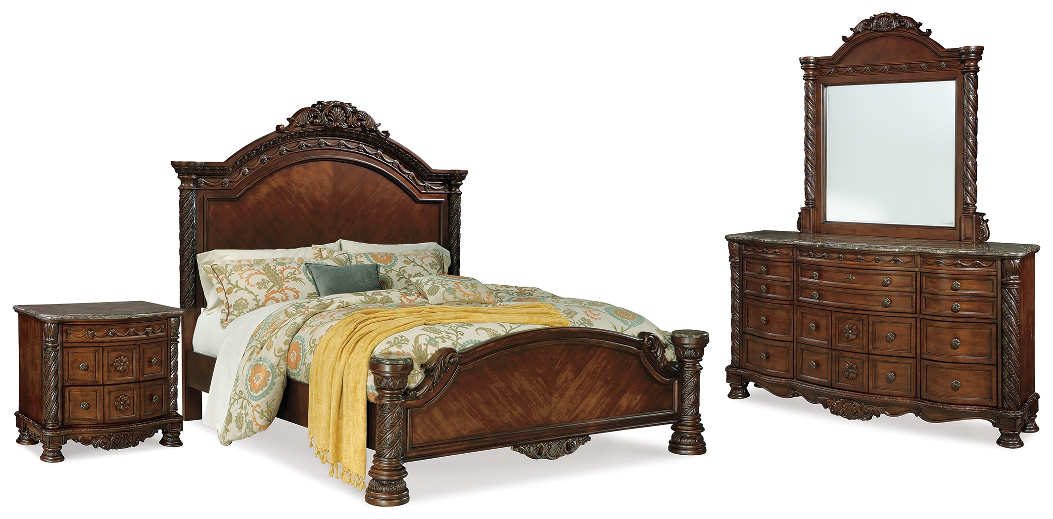 North shore store bedroom set