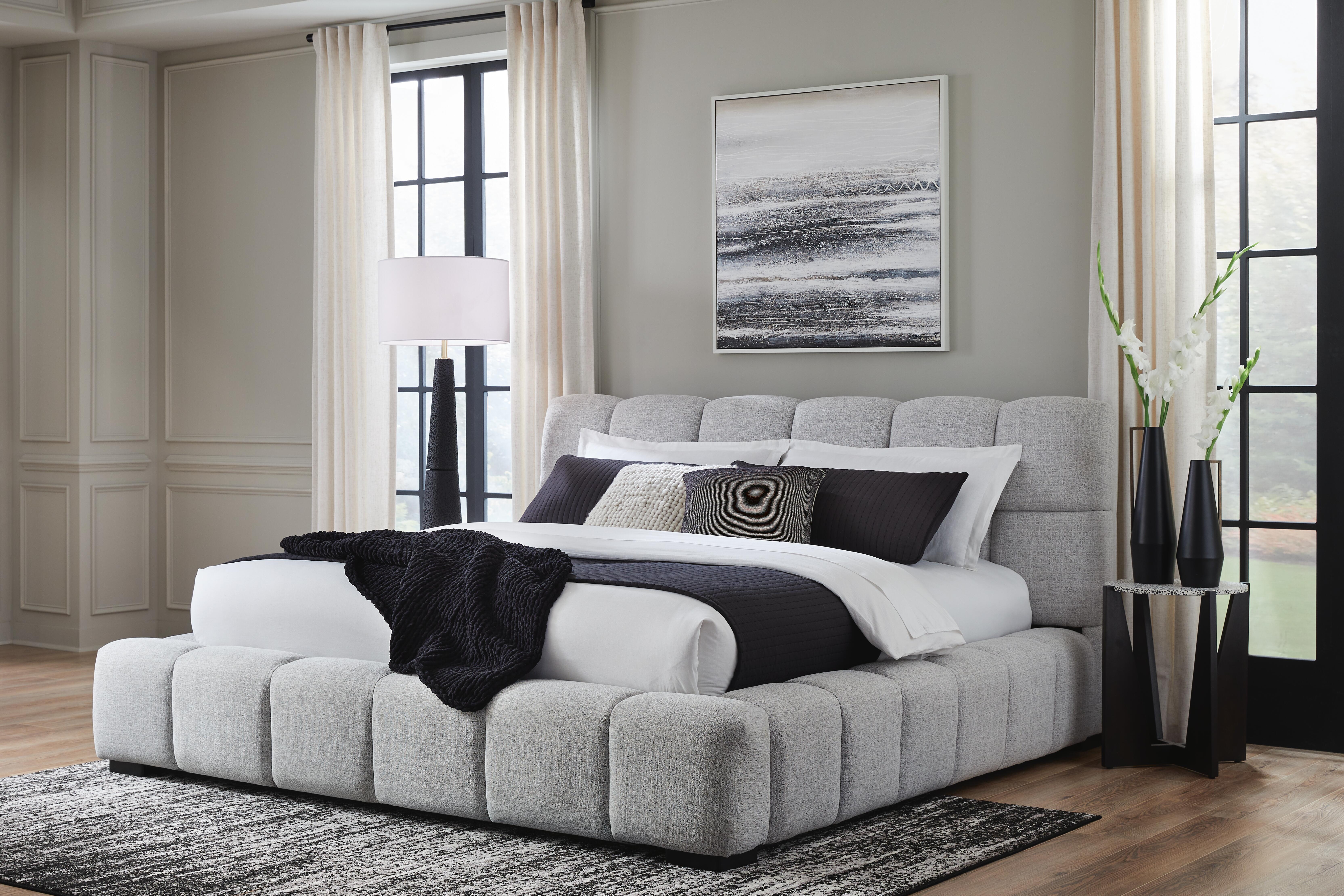 Signature Design by Ashley Bedroom Jesstean King Upholstered Bed