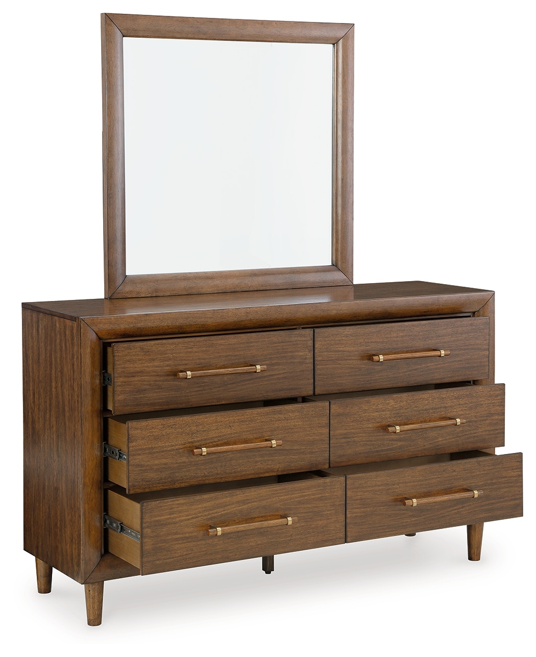 Signature Design By Ashley Bedroom Lyncott Dresser And Mirror B615B1 ...