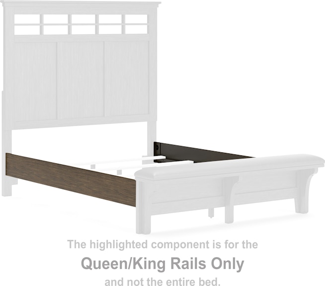 Benchcraft Shawbeck Queen/King Rails at Woodstock Furniture & Mattress Outlet