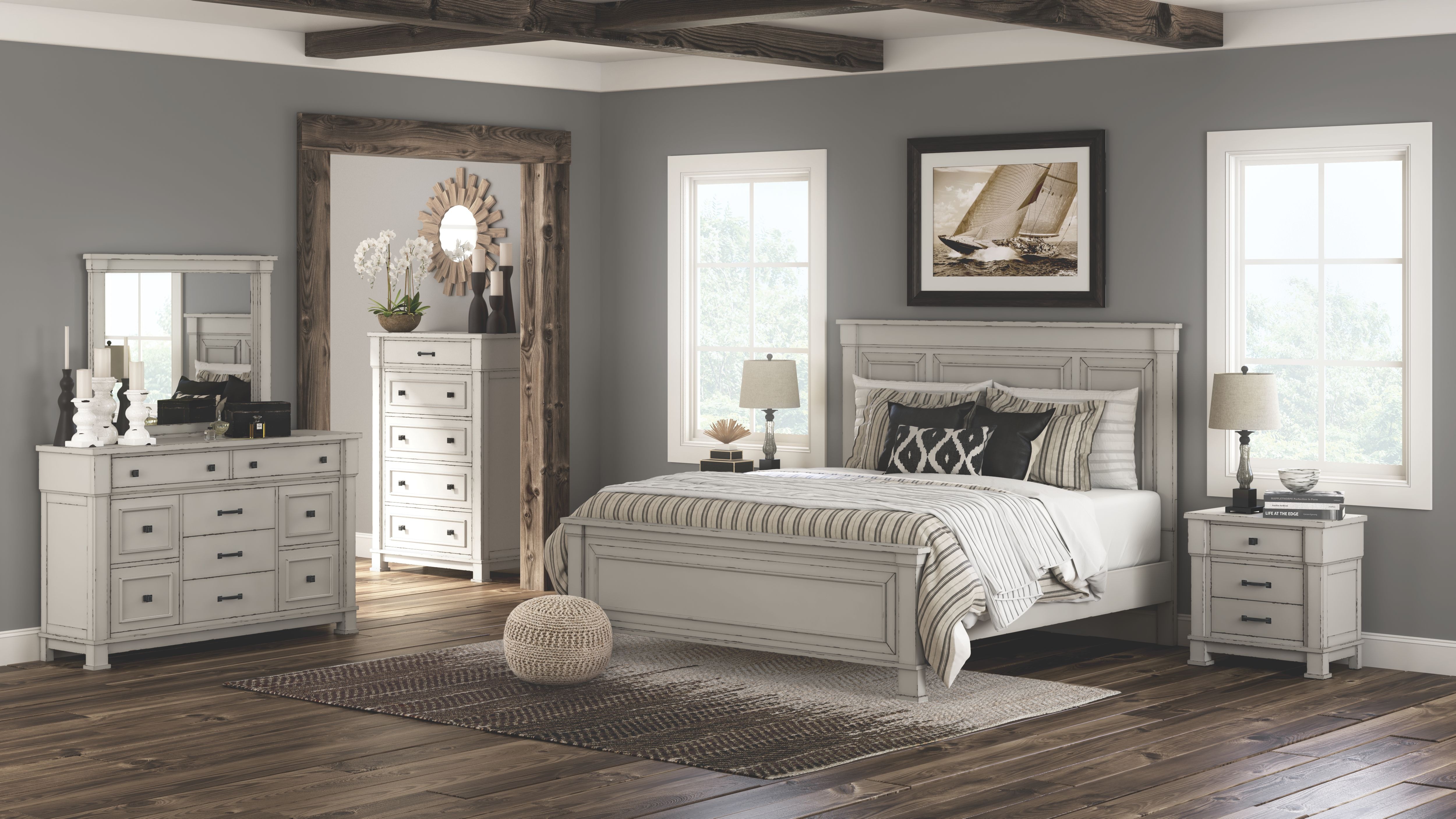 Jennily queen store bedroom set