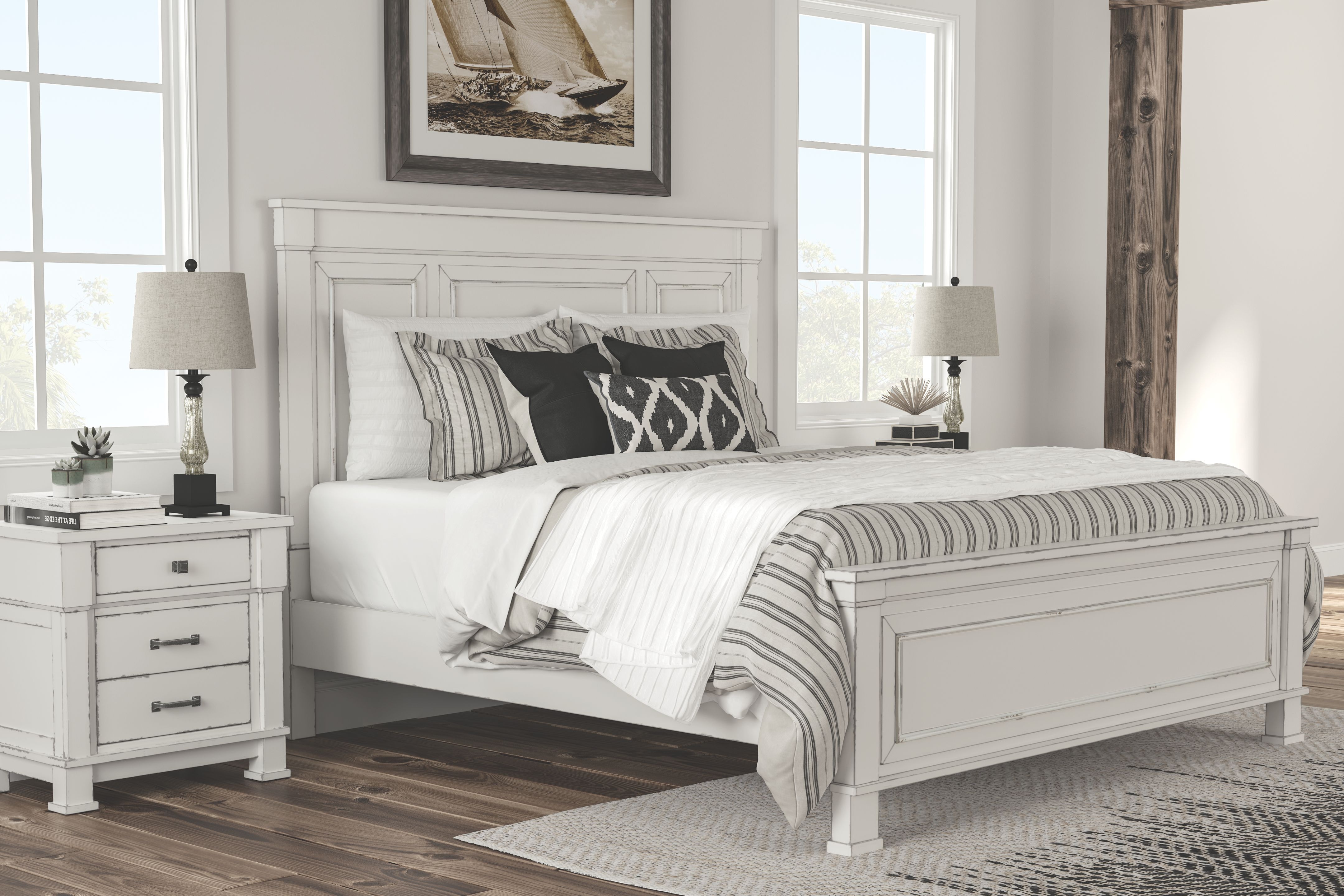 Jennily queen store bedroom set