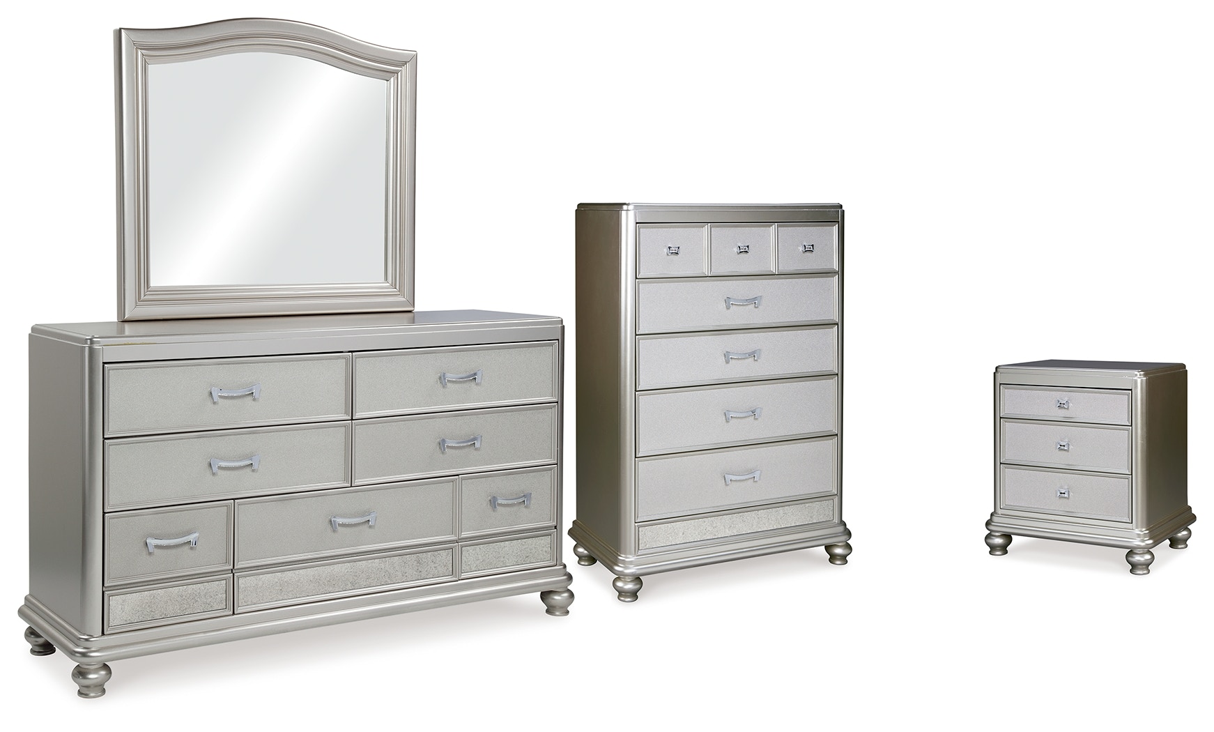 Coralayne dresser and deals mirror