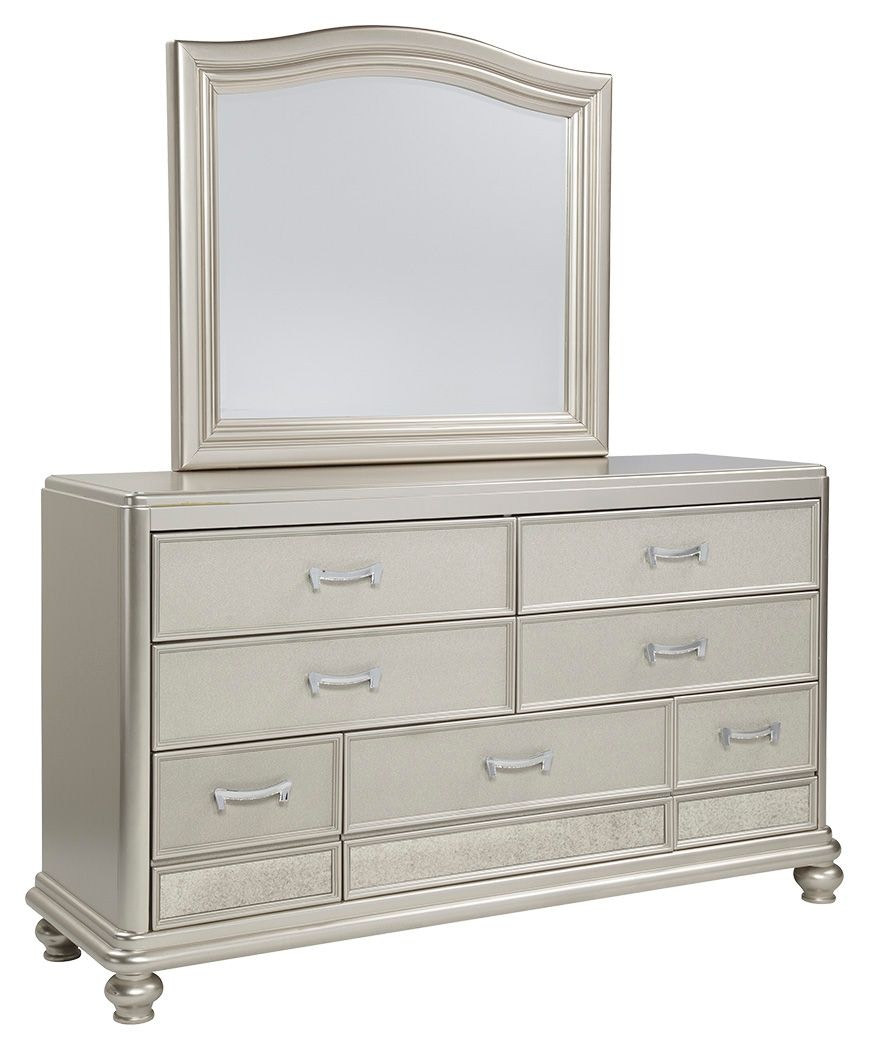 signature design by ashley exquisite 6 drawer dresser with mirror B188-21/B188-26 Signature Design by Ashley Kids Dressers