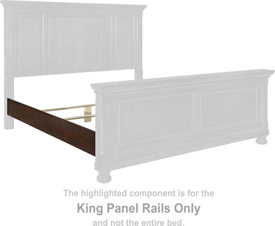 Millennium Bedroom Porter King Panel Rails 55448 - Love's Bedding and  Furniture - Claremont, NH