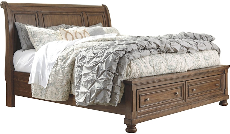 Signature Design By Ashley Bedroom Flynnter King Sleigh Bed With 2
