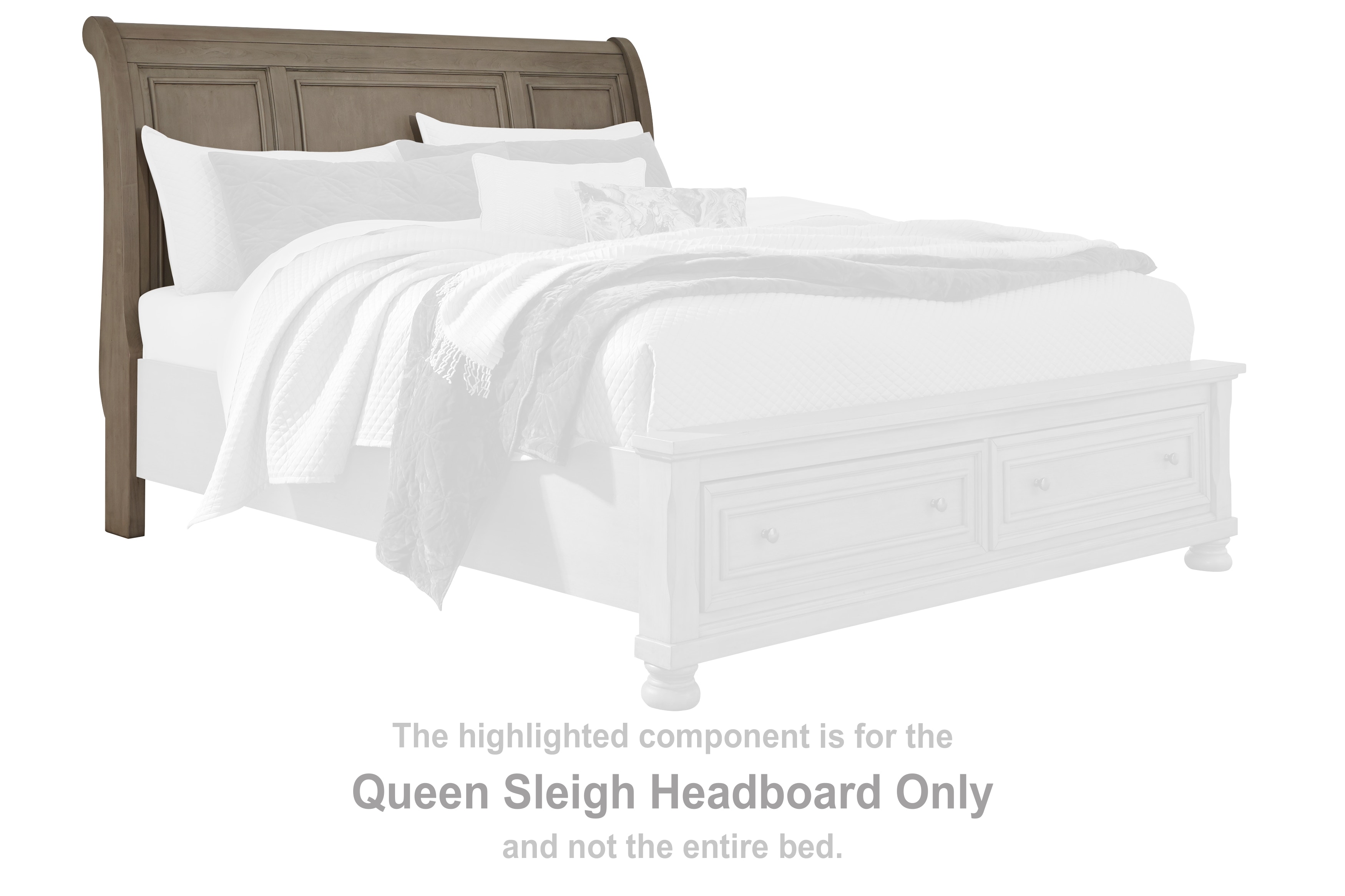 Lettner queen shop sleigh bed