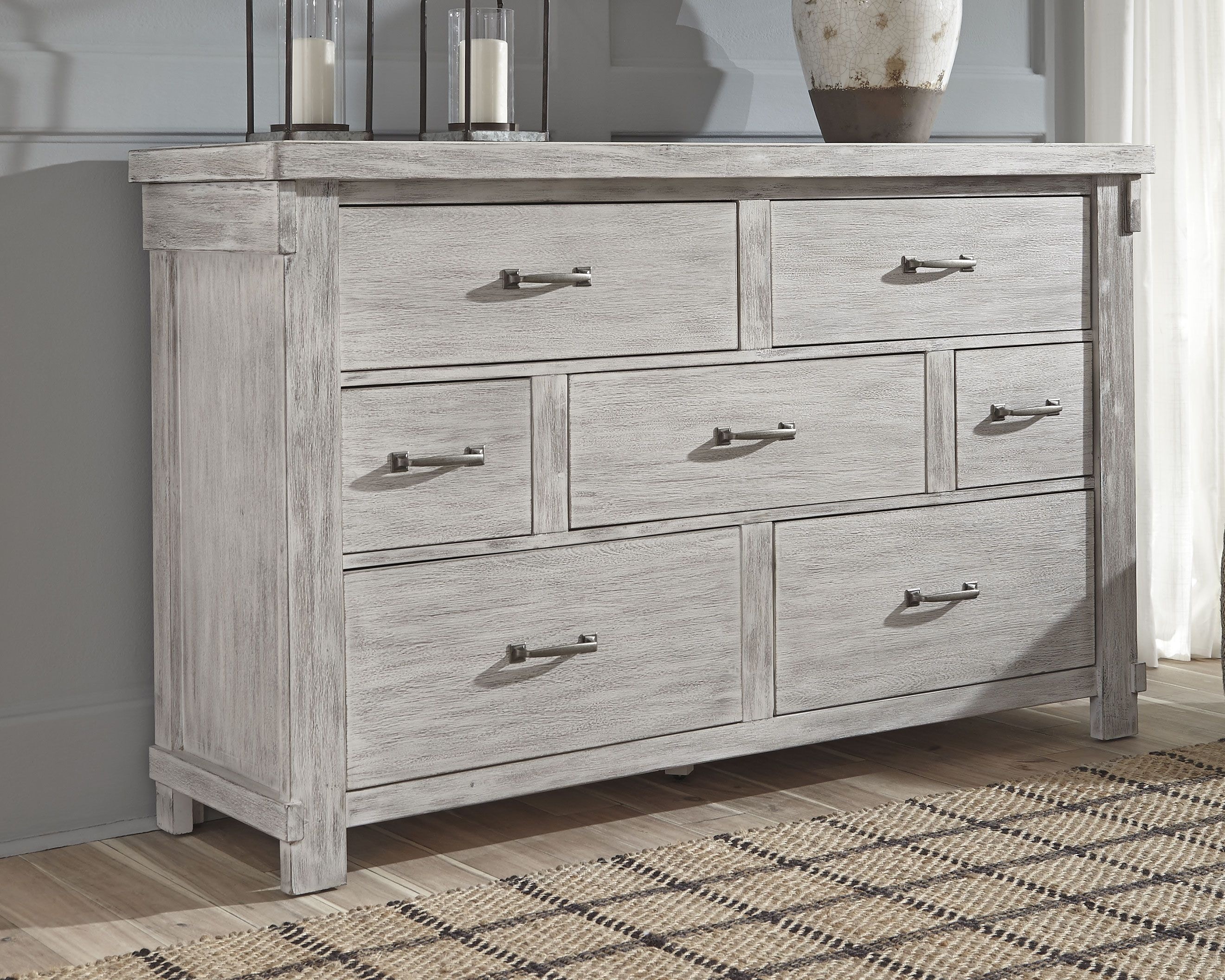 Signature Design by Ashley Bedroom Brashland Dresser B740 31 Art Sample Furniture Saginaw MI