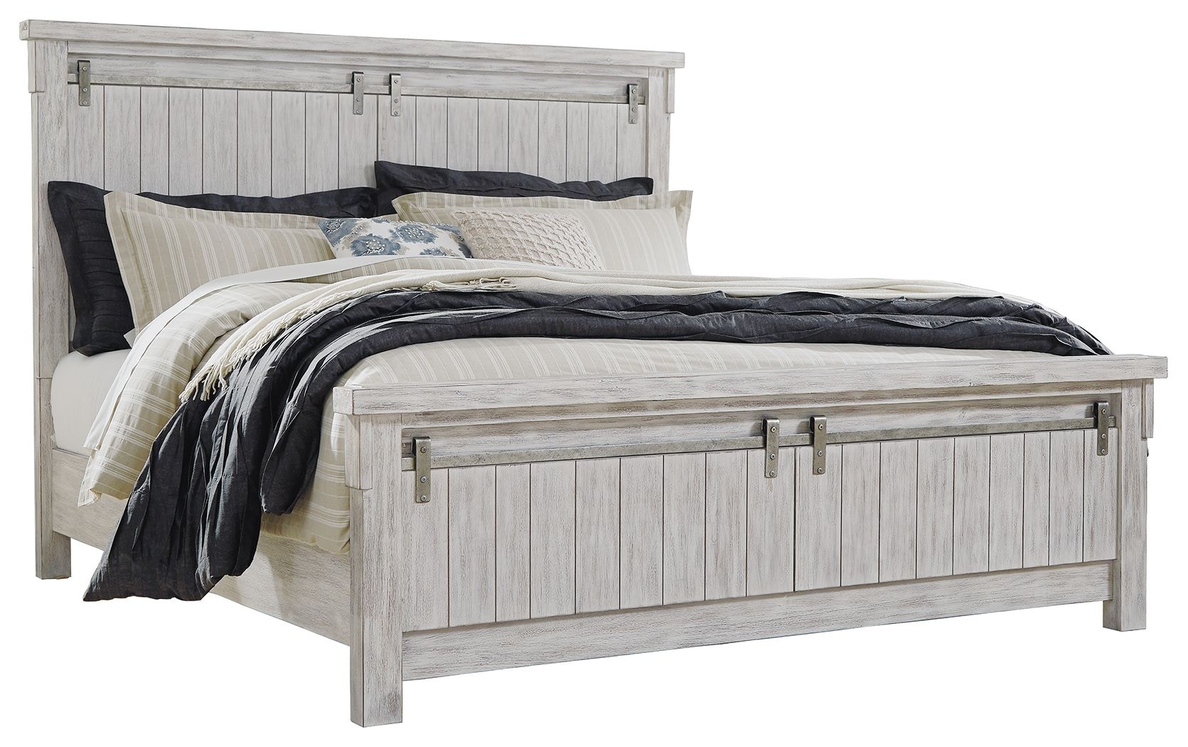 Signature Design By Ashley Bedroom Brashland Queen Panel Bed B740B2 ...