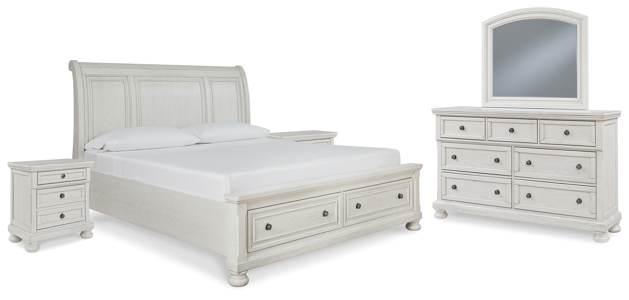 s*a様 【未開封7箱セット＋おまけ3箱】　WING KIT COLLECTIO Signature Design by Ashley Bedroom 7-Piece Bedroom Package