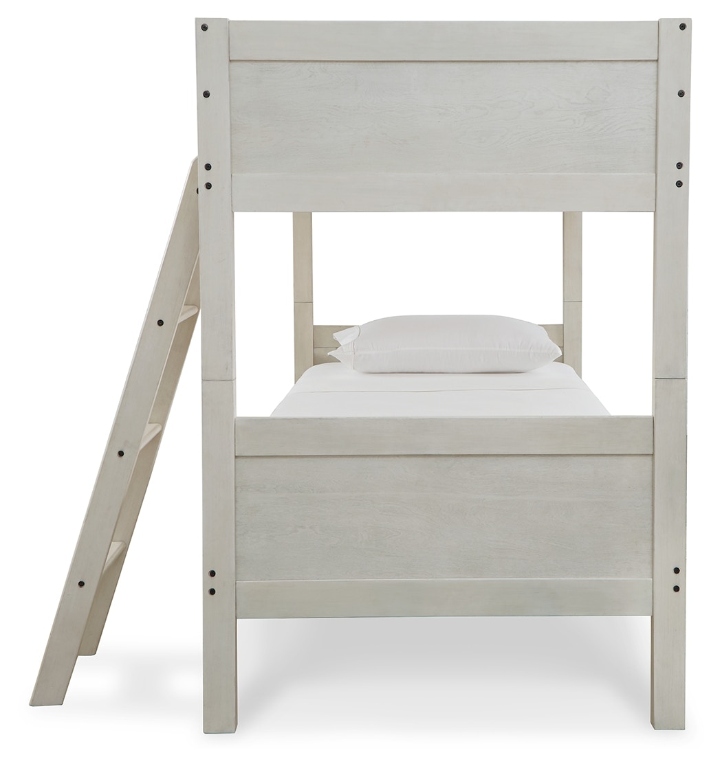 Signature Design By Ashley Youth Robbinsdale Twin/Twin Bunk Bed With ...