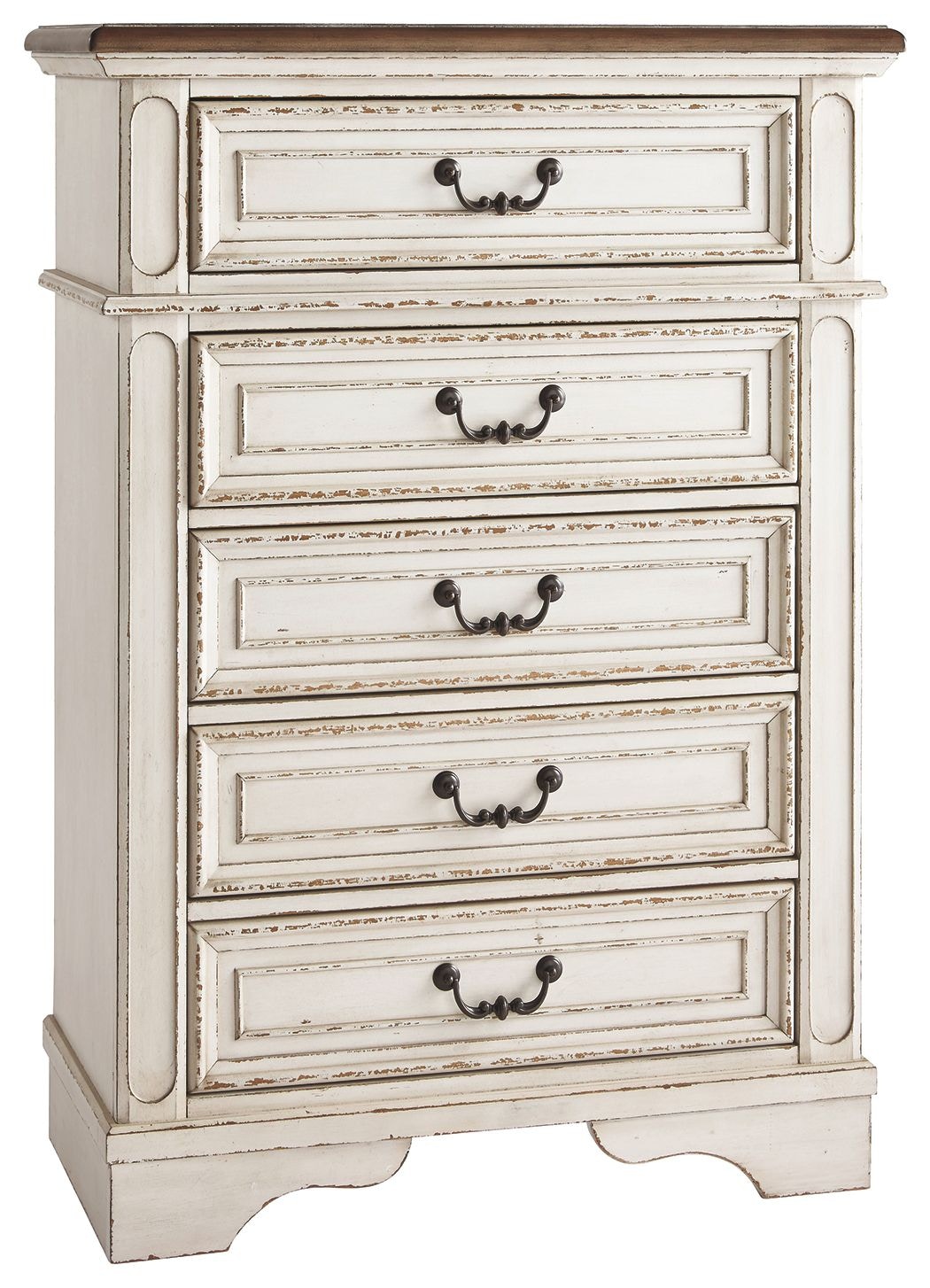 White chest of drawers ashley deals furniture