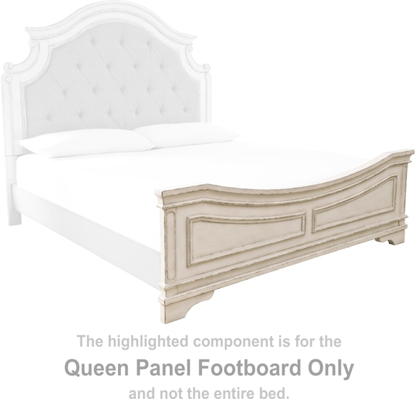 Signature Design by Ashley Realyn Queen Panel Footboard B743-54 at Woodstock Furniture & Mattress Outlet