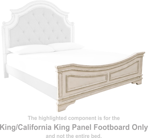 Signature Design by Ashley Realyn King/California King Panel Footboard B743-56 at Woodstock Furniture & Mattress Outlet