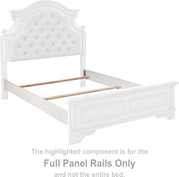 Signature Design by Ashley Realyn Full Panel Rails B743-86 at Woodstock Furniture & Mattress Outlet
