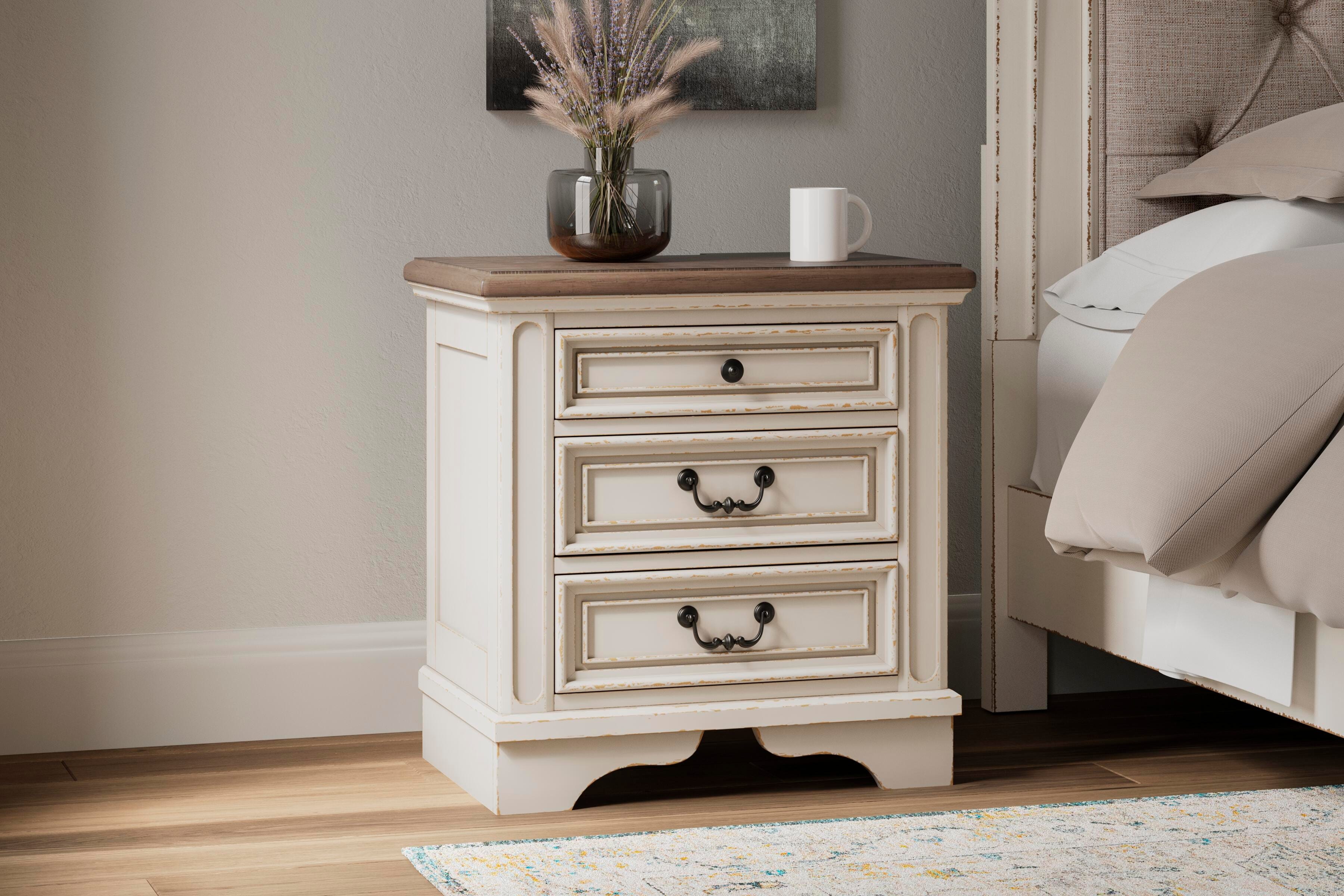 Signature Design by Ashley Bedroom Realyn Nightstand B743-93