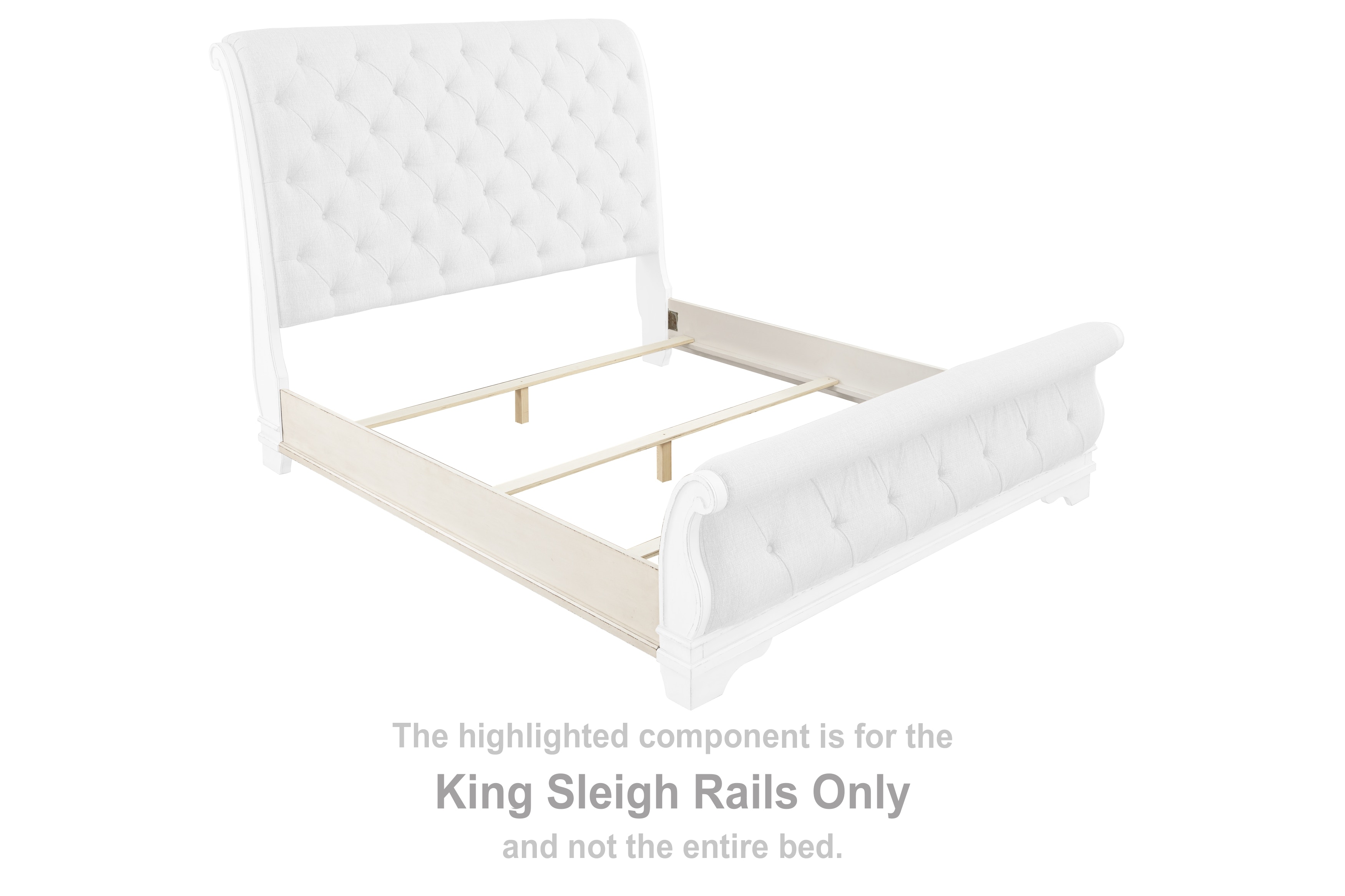 Realyn king sleigh on sale bedroom set