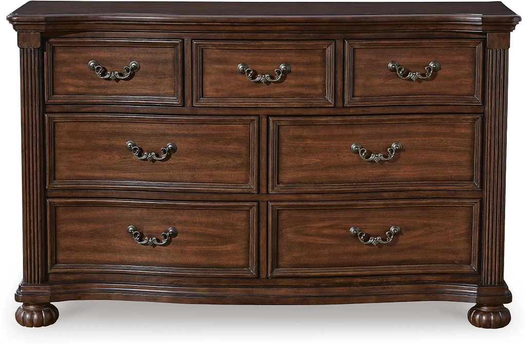 annifern dresser by signature design by ashley 5 Drawer Dresser Chest Signature Design By Ashley Annifern Queen Bedroom Collection
