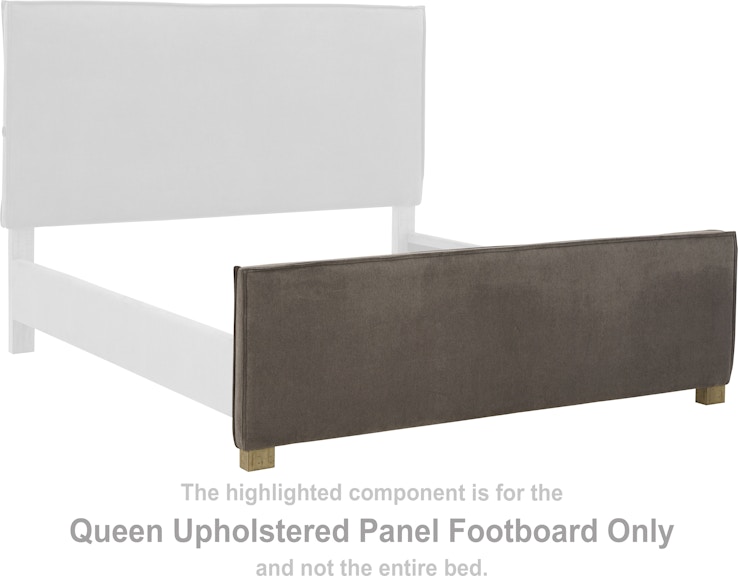 Millennium Krystanza Queen Upholstered Panel Footboard B766-74