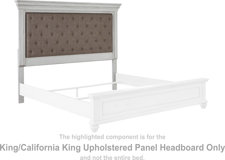 Benchcraft Kanwyn King/California King Upholstered Panel Headboard B777-158 at Woodstock Furniture & Mattress Outlet