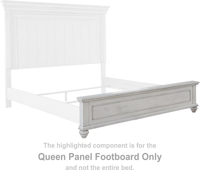 Benchcraft Kanwyn Queen Panel Footboard B777-54 at Woodstock Furniture & Mattress Outlet