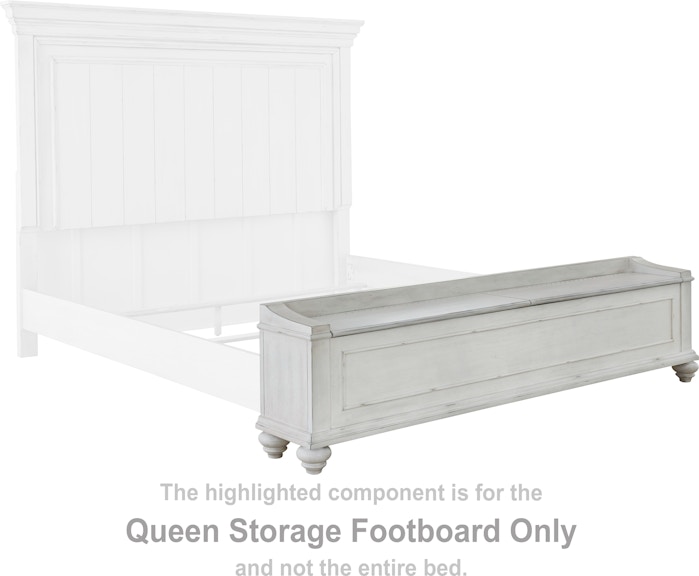 Benchcraft Kanwyn Queen Storage Footboard B777-54S at Woodstock Furniture & Mattress Outlet