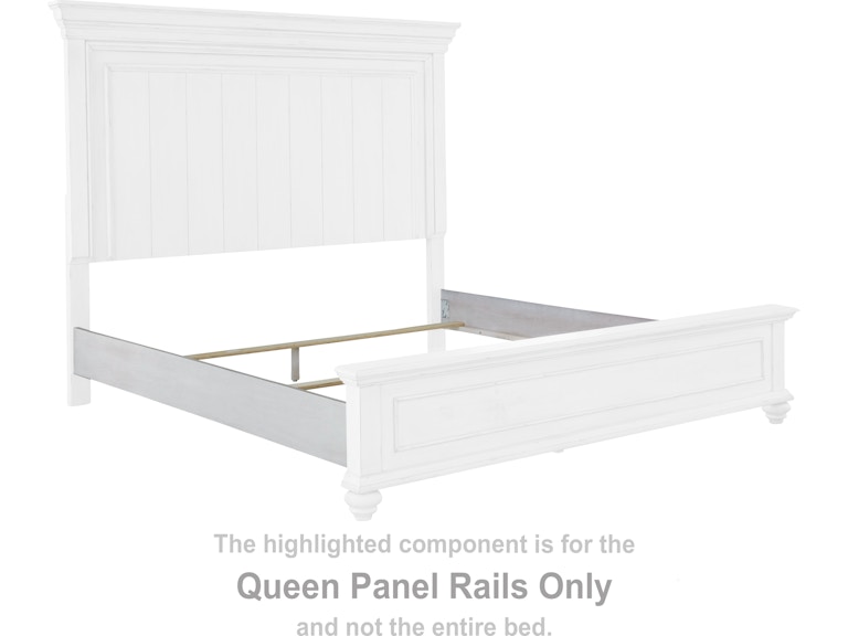 Benchcraft Kanwyn Queen Panel Rails B777-96 at Woodstock Furniture & Mattress Outlet