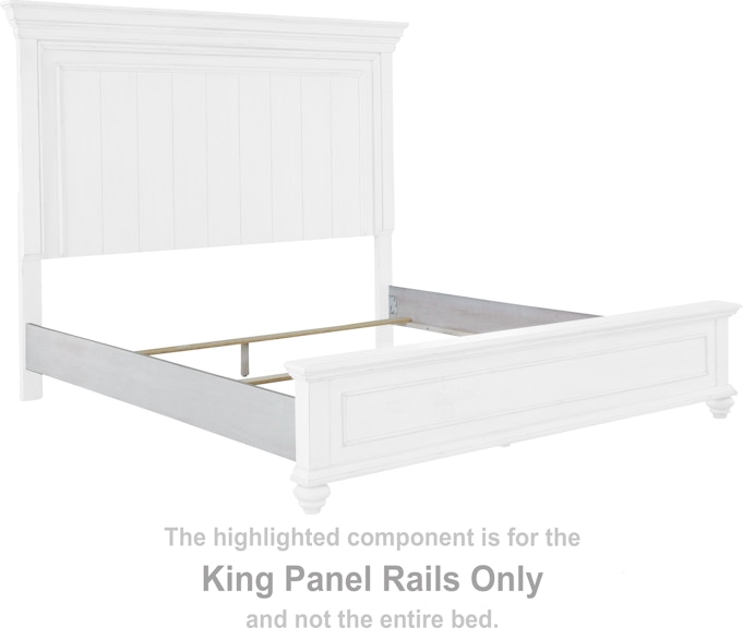 Benchcraft Kanwyn King Panel Rails B777-97 at Woodstock Furniture & Mattress Outlet