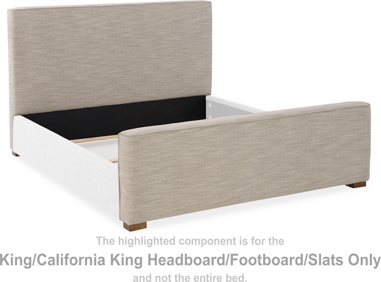 Signature Design by Ashley Dakmore King/California King Headboard/Footboard/Slats B783-82