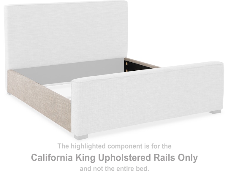 Signature Design by Ashley Dakmore California King Upholstered Rails B783-94