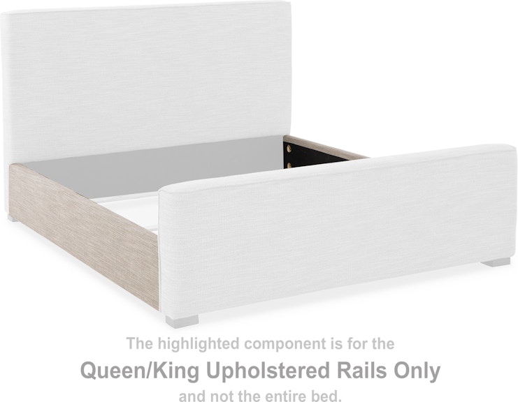 Signature Design by Ashley Dakmore Queen/King Upholstered Rails B783-97