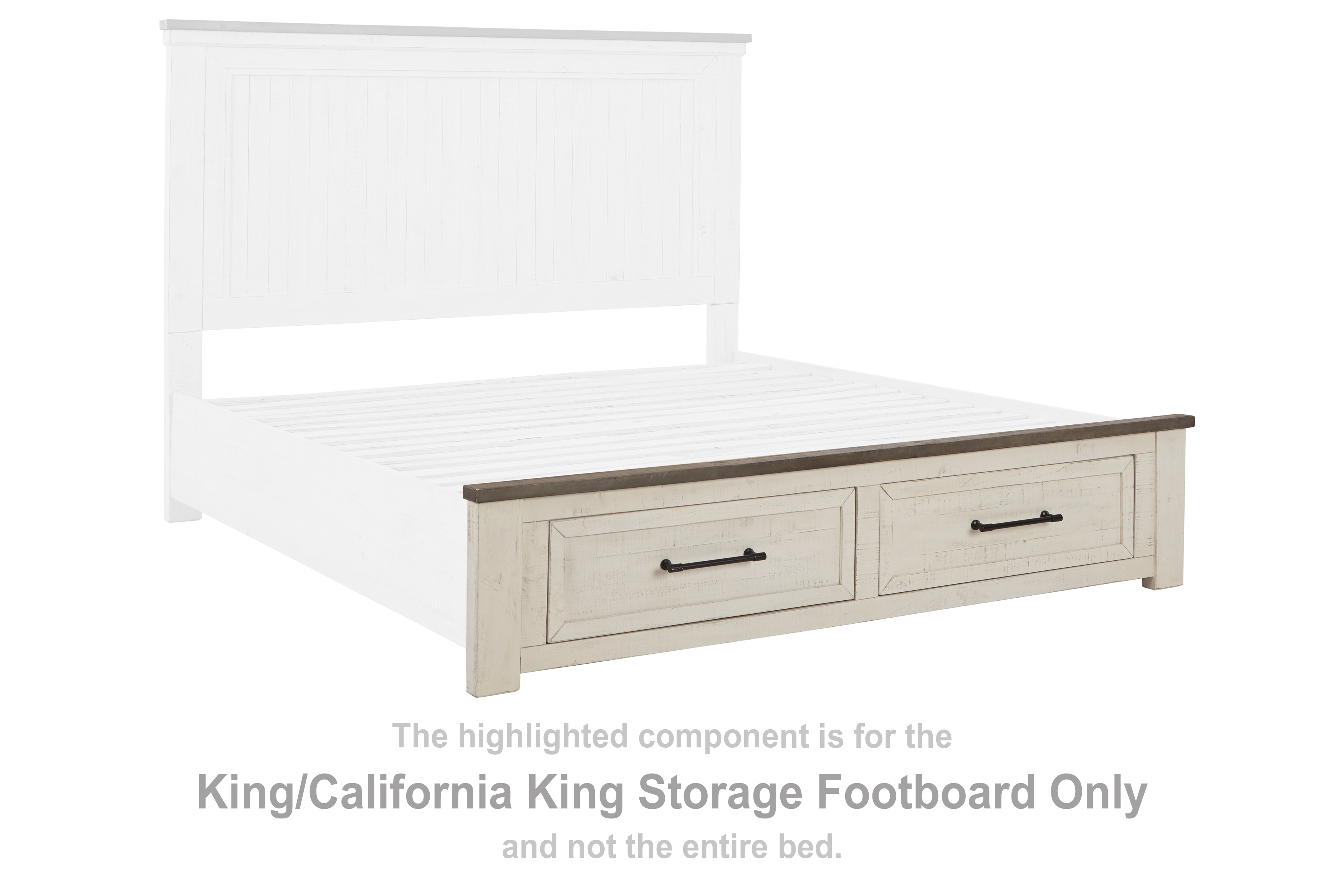 Benchcraft Bedroom Brewgan King/California King Storage Footboard B784