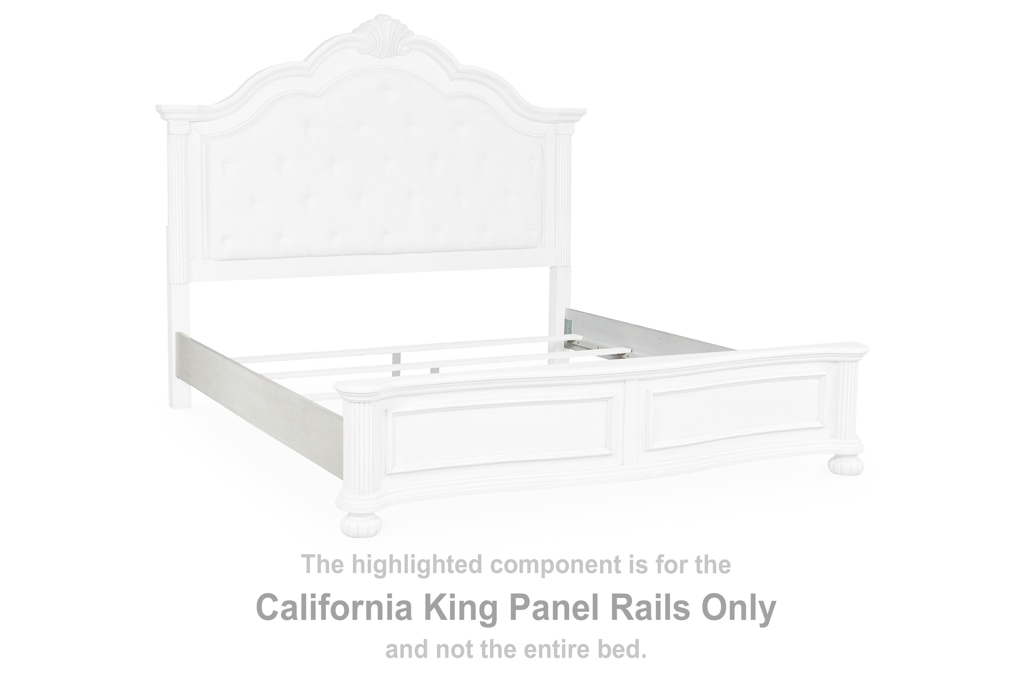 Benchcraft Montelaine Montelaine California King Panel Rails B795-94 ...