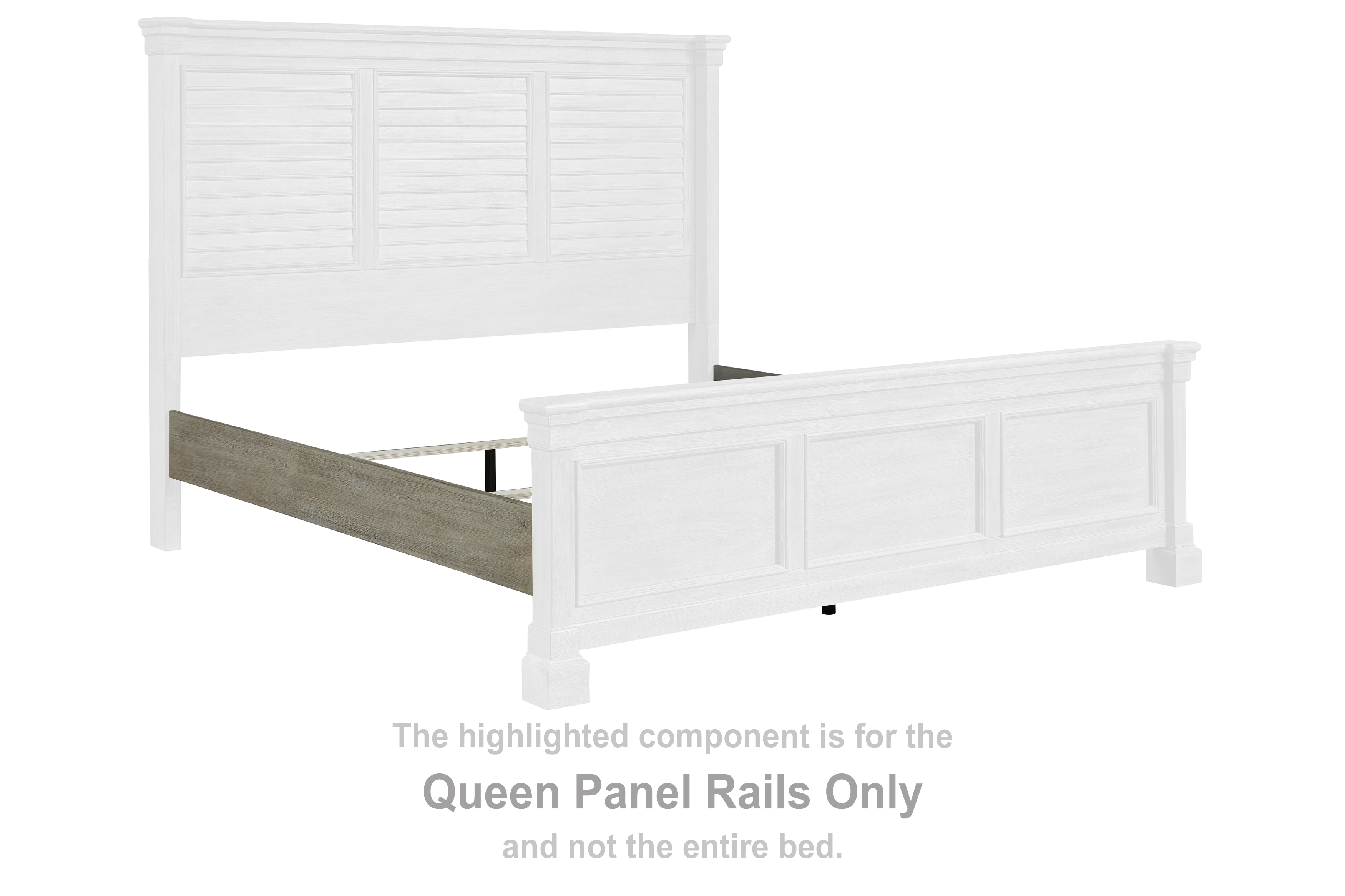 Ashley Moreshire Moreshire Queen Panel Rails B799-96 - Portland, OR ...