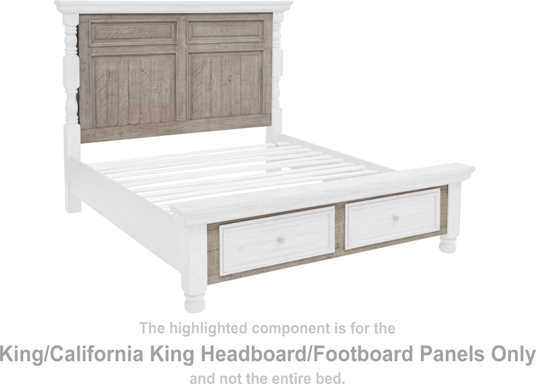 Millennium Harrastone King/California King Headboard/Footboard Panels B816-72